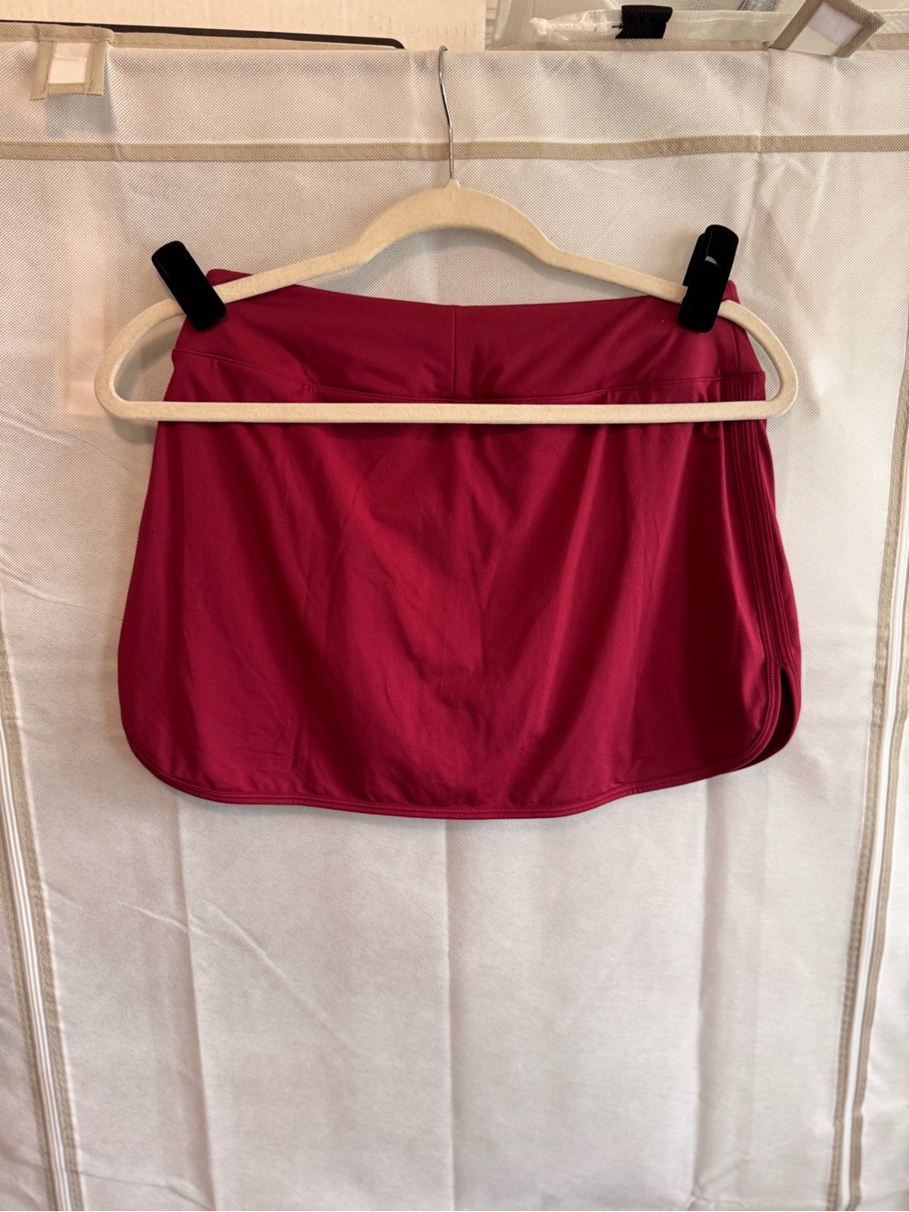 Nike Pink Athletic Skort with White Swoosh - Picture 3 of 4